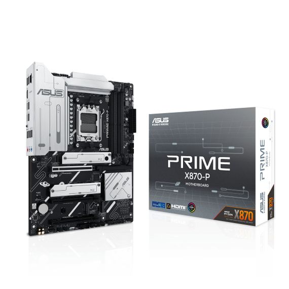 Материнcкая плата ASUS PRIME X870-P sAM5 X870 4xDDR5 M.2 HDMI ATX 90MB1IT0-M0EAY0 | Зображення 8