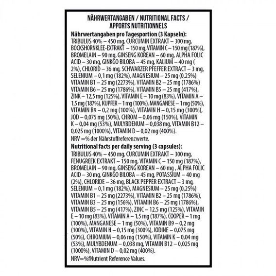 Витаминно-минеральный комплекс для спорта MST Nutrition Vitamins for Man 90 Caps | Зображення 1