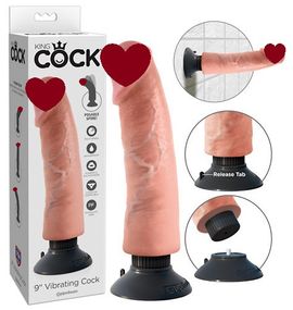 Вібратор на присосці, що знімається (20,4 см) sexstyle