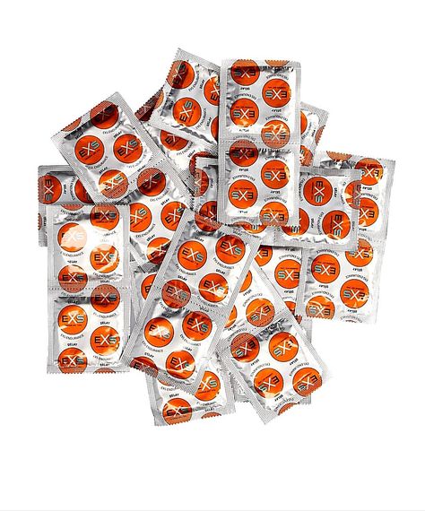 Презервативы анатомической формы Exs Delay с задержкой эякуляции, латексные (цена за 5 шт.) sexstyle | Зображення 1