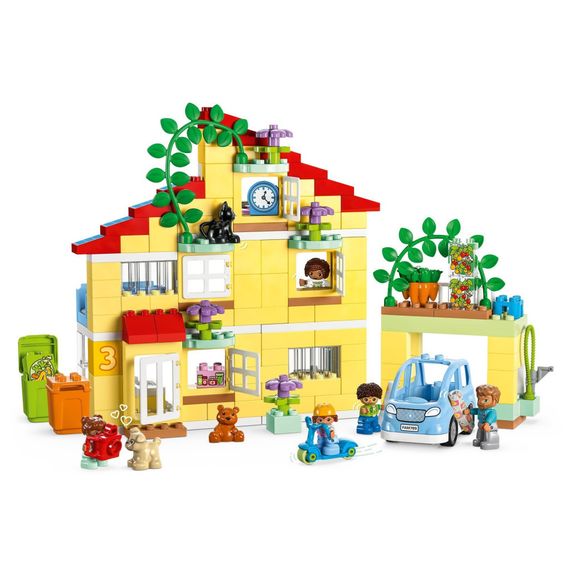 Конструктор LEGO DUPLO Сімейний будинок 3 в 1 218 деталей (10994) | Зображення 2