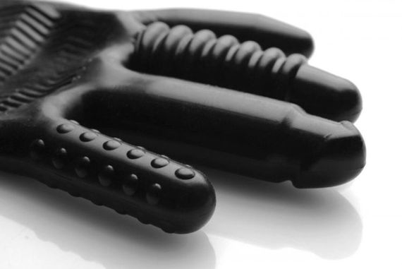 Рукавичка з різними текстурами Master Series Pleasure Poker Textured Glove Sex Aura | Зображення 1