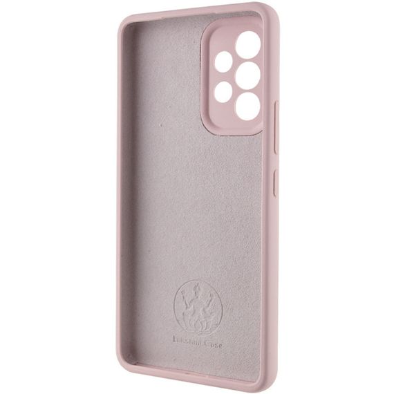 Чехол Silicone Cover Lakshmi Full Camera (AAA) для Samsung Galaxy A53 5G Розовый / Pink Sand | Зображення 3