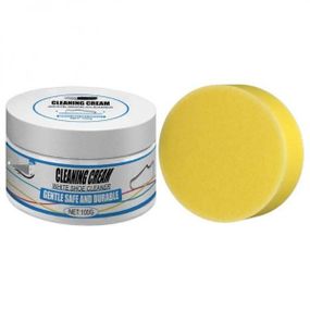 Засіб для догляду за білим взуттям 100г Jue Fish Біле