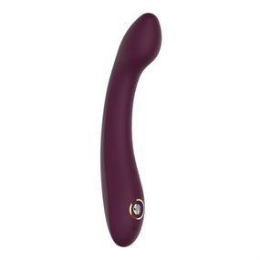 Вібратор для точки G Dream Toys Essentials зі стразами, бордовий, 21,8 × 3,6 см Sex Aura