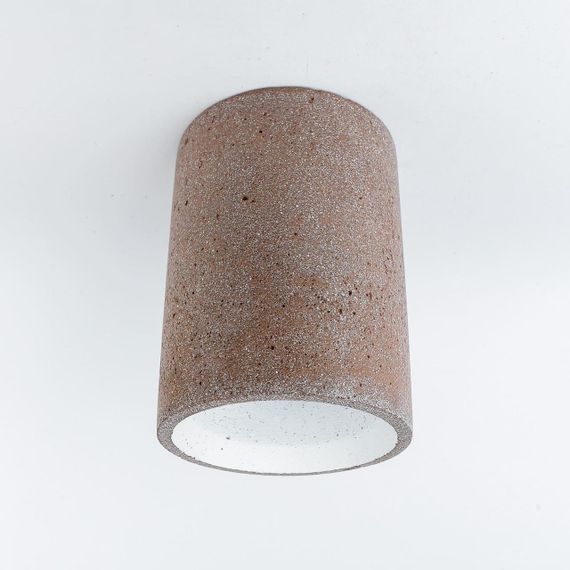 Світильник MG Group Round Grey Marble коричневий