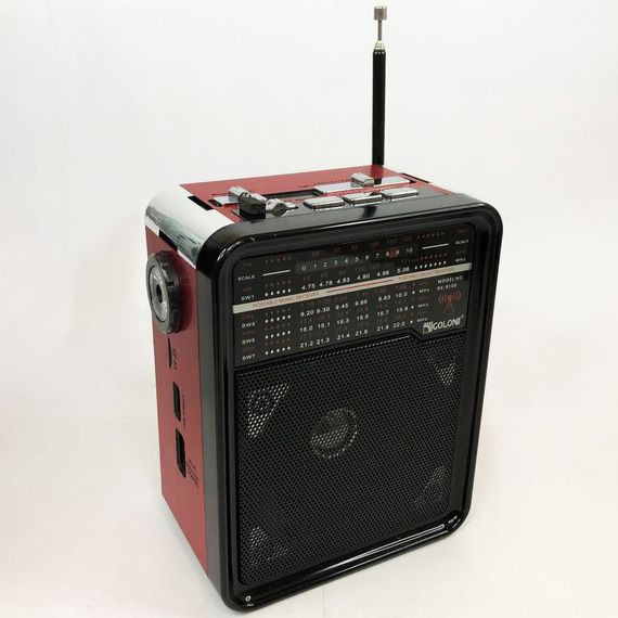 Радіоприймач RX-9100 USB+SD Радіо з XZ-545 ліхтарем Golon | Зображення 9