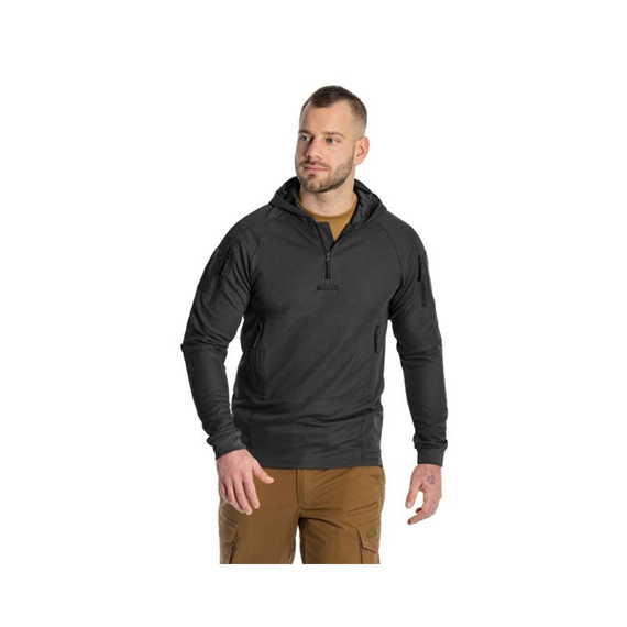 Кофта тактична Helikon-Tex RANGE HOODIE - TopCool, чорний, розмір XXL | Зображення 6