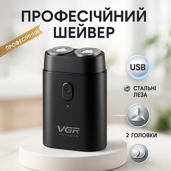 Портативна професійна бритва, Потужна електрична бритва для бороди, Професійна чоловіча електробритва MD-21