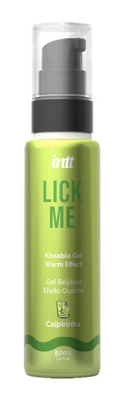 Оральный лубрикант с согревающим эффектом INTT COSMETICS Lick Me, вкус кайпиринья Sex Aura