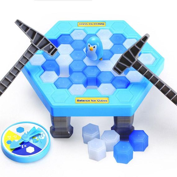 Настольная интерактивная игра Ummi 61788 Penguin Trap Blue