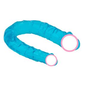 Двосторонній фалоімітатор "Sex Talent Double Dong" блакитний