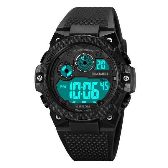 Спортивний чоловічий годинник Skmei 2337BKWT Black-White | Зображення 1