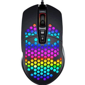Мышка XO M4 4000 DPI RGB USB Black (XO-M4-BK)