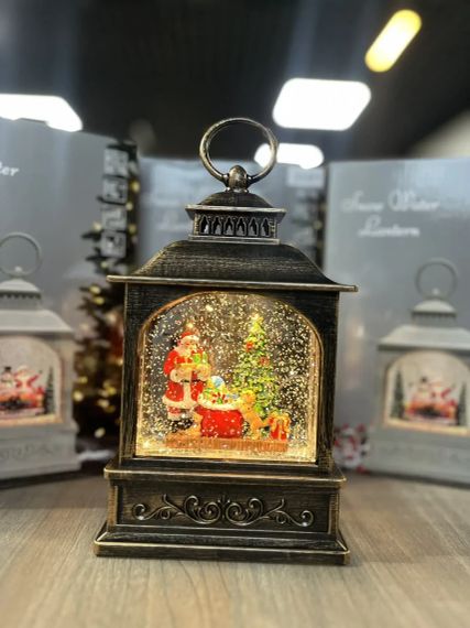 Новогодний музыкальный фонарь ночник с подсветкой Xmas 24072D | Зображення 7