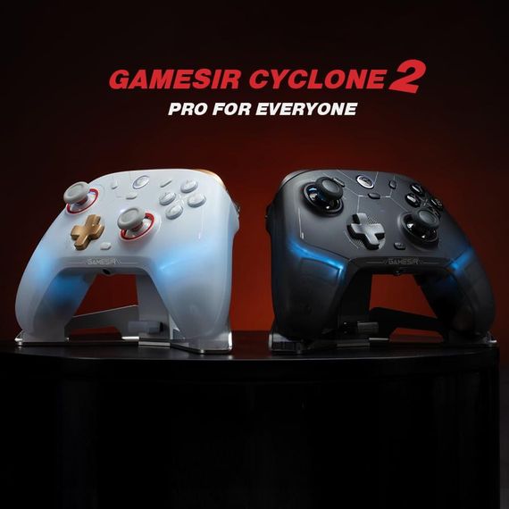 Геймпад GameSir Cyclone 2 – 1000Hz ,PC/Switch/Android/iOS, PC З док станцією (Black) | Зображення 1