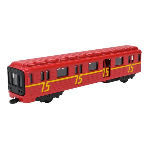 Дитячий ігровий Вагон-метро 7875M(Red) масштаб 1:43