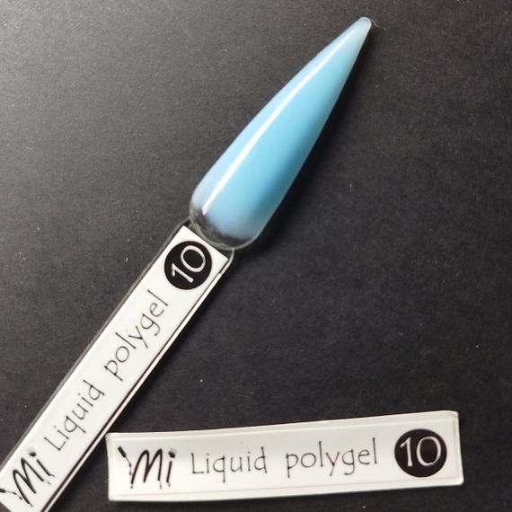 Наліпка на тіпсу (палітру) для рідкого полігелю Mi Color №10 (9 x 55 мм)