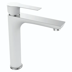 Смеситель для умывальника Mixxus Premium Eva 001 High Белый (MI5809)