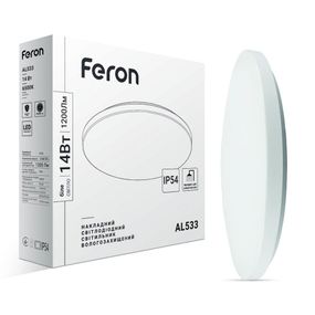 Світлодіодний накладний світильник Feron AL533 14Вт 6500K білий