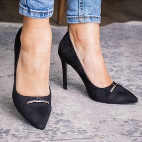 Туфлі жіночі Fashion Becka 2533 38 розмір 24,5 см Чорний
