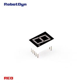 Дисплей светодиодный семисегментный одноразрядный Красный