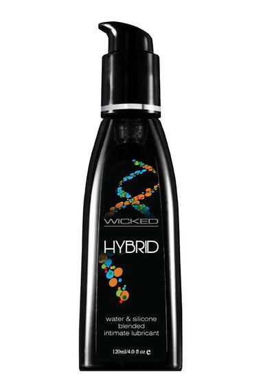 Лубрикант універсальний WICKED HYBRID на водній/силіконовій основі, 120 мл Sex Aura