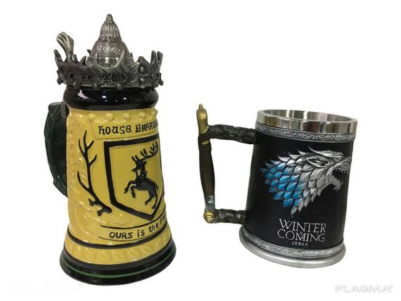 Подарочный набор Кружка Game Of Thrones House Герб Баратеонов Игра Престолов и Winter... | Зображення 1