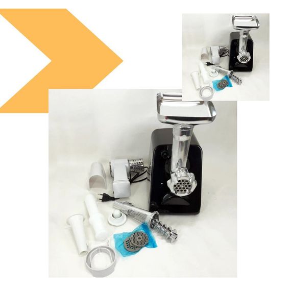 Електрична м’ясорубка 4500 Вт DOMOTEC MS-2028 (47542-2028_1285) | Зображення 1