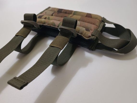 Килимок під сошки для стрільби з пластиковою гранулою легкій і тонкий регульованням довжини до 55 см на 19 см GEN 6 | Зображення 2