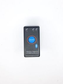 Адаптер для підключення до авто ELM-327, OBD II, v1.5 Bluetooth з кнопкою