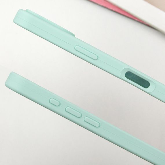 Чехол Silicone Case Full Protective (AA) для Apple iPhone 16 Pro (6.3") Бирюзовый / Turquoise | Зображення 4