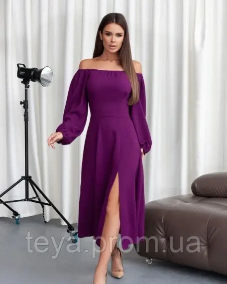 Плаття для жінок колір фіолетовий розміри S, 3XL, XXL, XL, L, M FI_009401