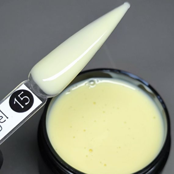 Рідкий полігель Мі #15 сливочное масло 30мл (баночка) | Зображення 1