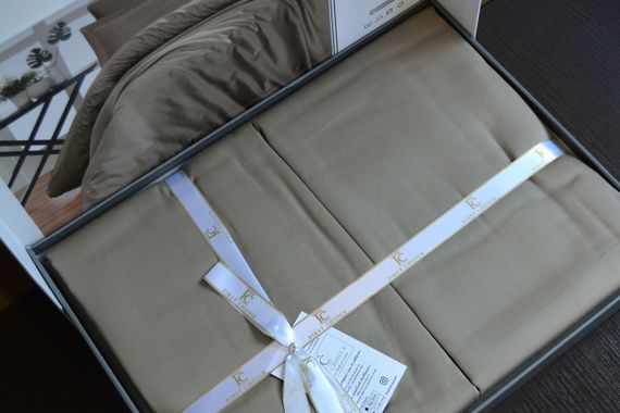 Постільна білизна First Choice Cotton Satin сімейний 160х220 Snazzy Mink | Зображення 2