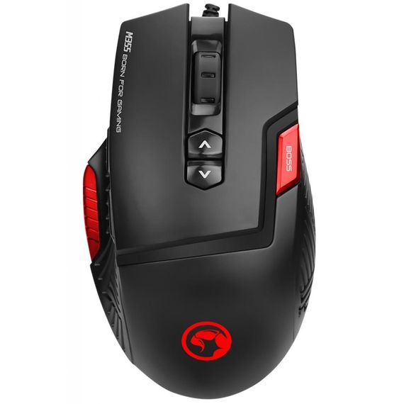 Мишка Marvo M355+G1 USB Black (M355+G1) | Зображення 1