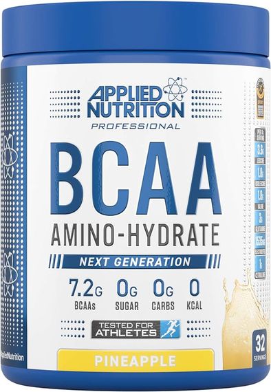 Комплекс амінокислот Applied Nutrition BCAA Amino-Hydrate (450g - 32 Servings) (Pineapple)