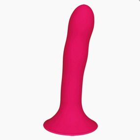 Дилдо с присоской Adrien Lastic Hitsens 4 Pink, отлично для страпона, диаметр 3,7см, длина 17,8см sexstyle