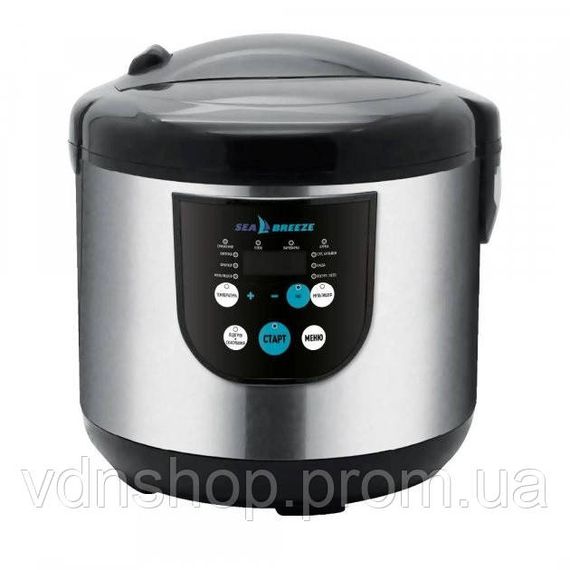 Практичная мультиварка SeaBreeze, Бюджетная мультиварка для кухни качественная бытовая ZB-32 | Зображення 1