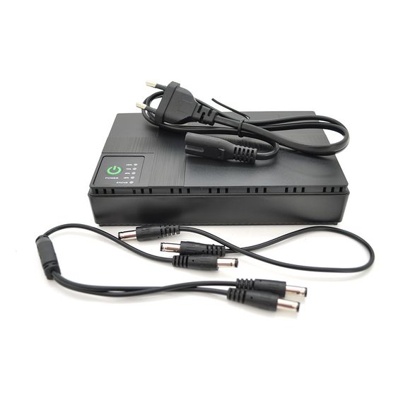 ДБЖ UPS-36W DC1036P для роутерів/комутаторів/PON/POE-430, 5/9/12V, 1A/2А, 10400мAh, Black, BOX | Зображення 5