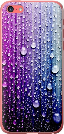 Чехол на iPhone 5c Капли воды "3351u-23-17620"