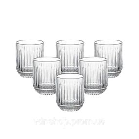 Набор стаканов 6 шт по 250 мл из толстого стекла HP4150
