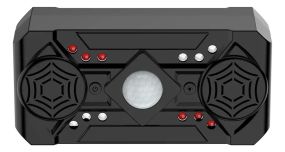 Ультразвуковой репеллент от насекомых Siurn с двумя динамиками, USB-питание, 3 режима, черный