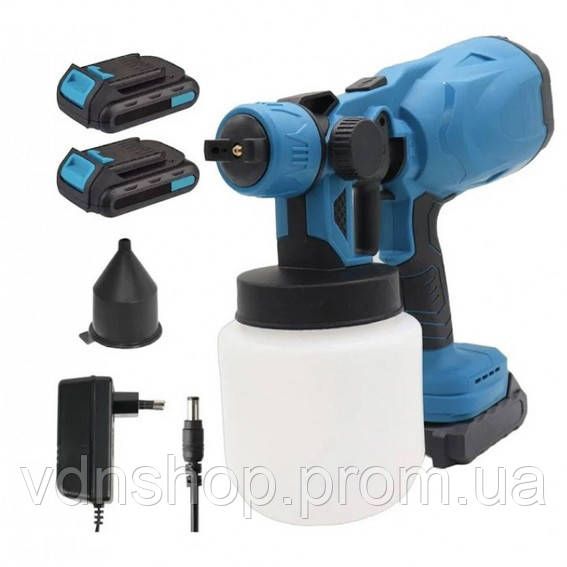 Пульвізатор для фарбування, Фарборозпилювач фарби пулемет, Фарбопульт електричний будівельний JM-68 | Зображення 3