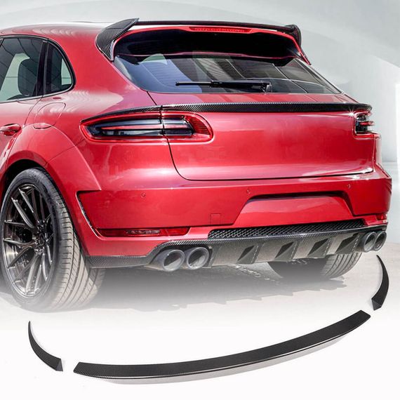 Спойлер нижній (2014-2018, Карбон) для Porsche Macan рр