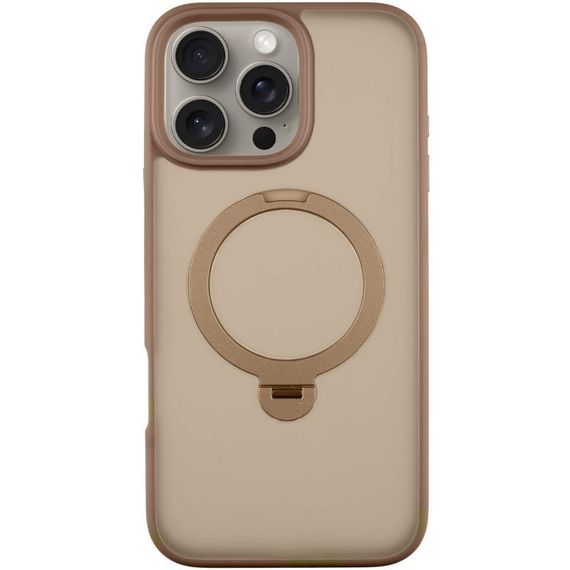 Чохол Ummi Colorful with MagSafe HQ Ring для Apple iPhone 16 Pro Max (6.9") Rose Gold