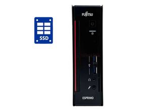 Неттоп Б-класс Fujitsu Esprimo Q556 USFF / Intel Core i3-6100T (2 (4) ядра по 3.2 GHz) / 32 GB DDR4 / 1000 GB SSD / Intel HD Graphics 530 б/у