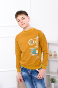 Світшот для хлопчика Носи своє 122 Жовтий (p-6231-66477)