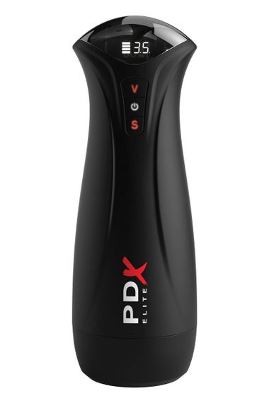 Вибромастурбатор вагина Pipedream PDX Elite бежевый, 24.5 см Sex Aura