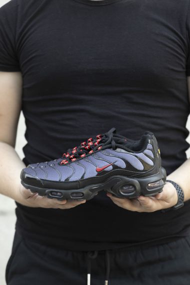 Кросівки Air Max TN Plus Grey Black Red White весна / осінь 1319 44 28 | Зображення 9